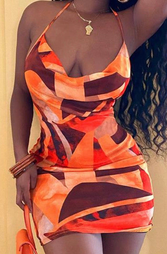 Mini halter top dress